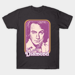 Neil Diamond /// Retro 1970s Fan Design T-Shirt